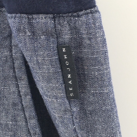 Sean John Men Shorts Drawstring Closure Pockets Lightweight Blue Cotton Sz XXL - Picture 5 of 10